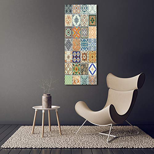 Tableau plastique décoratif incassable 50x125 cm Tulup multicolore - 4