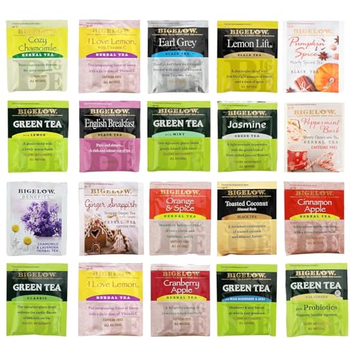 Tea Sampler Variety Pack Gift Box for Family Friends Coworkers