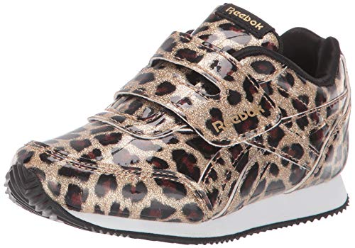 Reebok Baby-Girl's Royal Cljog 2 KC Sneaker, Gold, 7 M US Infant