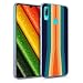 Produktbild kwmobile Hülle kompatibel mit Huawei P Smart (2019) - Handyhülle - Handy Case Retro Streifen Strahl Mehrfarbig