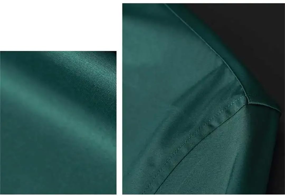 Camisas de vestir para hombre, ajustadas, de manga larga, con botones, solapa, camisas de negocios, Negro, 3XL