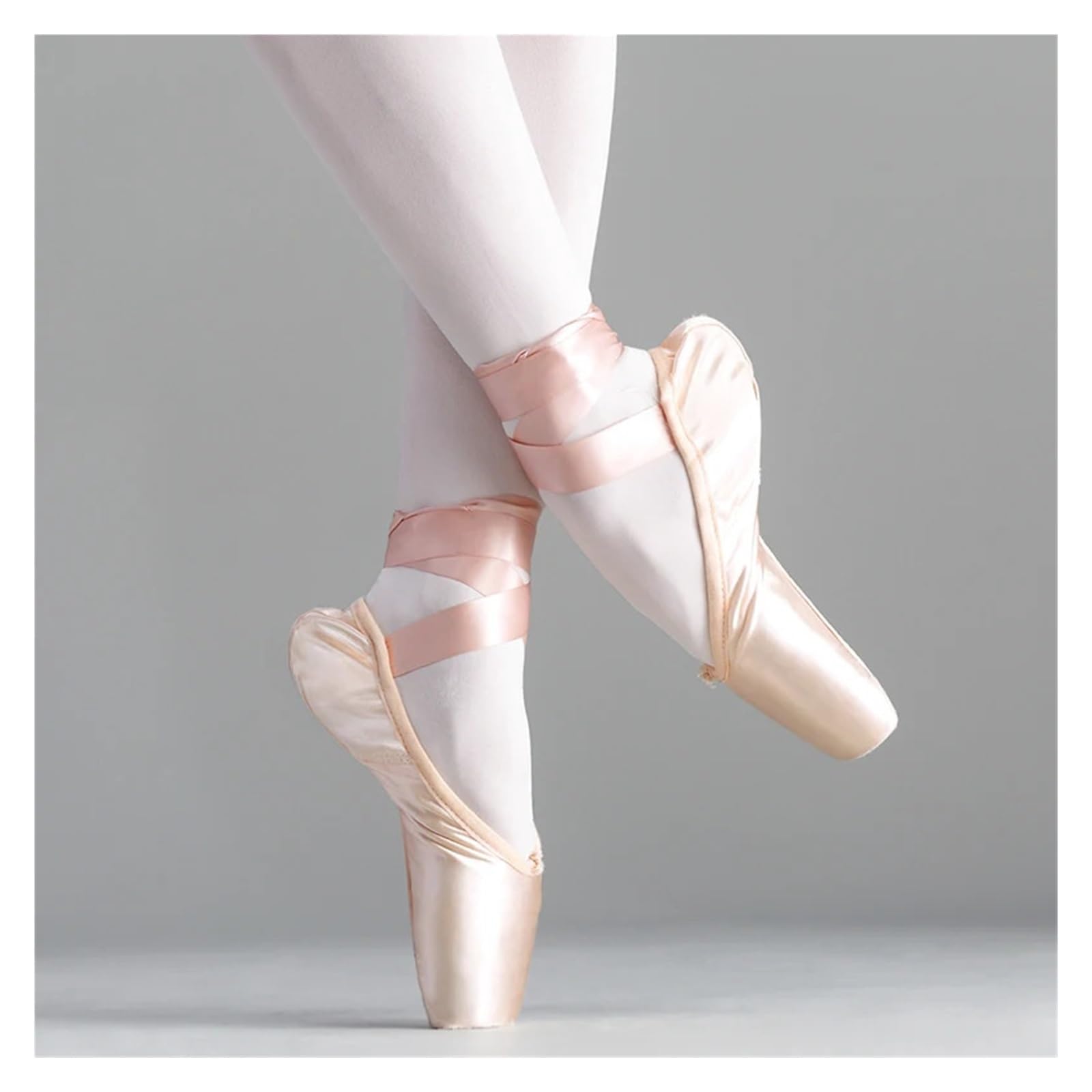 Scarpe Danza Classica Scarpe da Punta for Ballerine, in Tela di Raso, Rosa e Rosse, for Danza per Danza