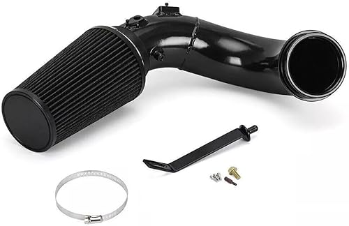 Kit de admisión de aire frío de 4 pulgadas para Dodge Ram 2500 3500 6.7L Cummins Diesel 2007.5 2008 2009 2010 2011 2012 (negro)