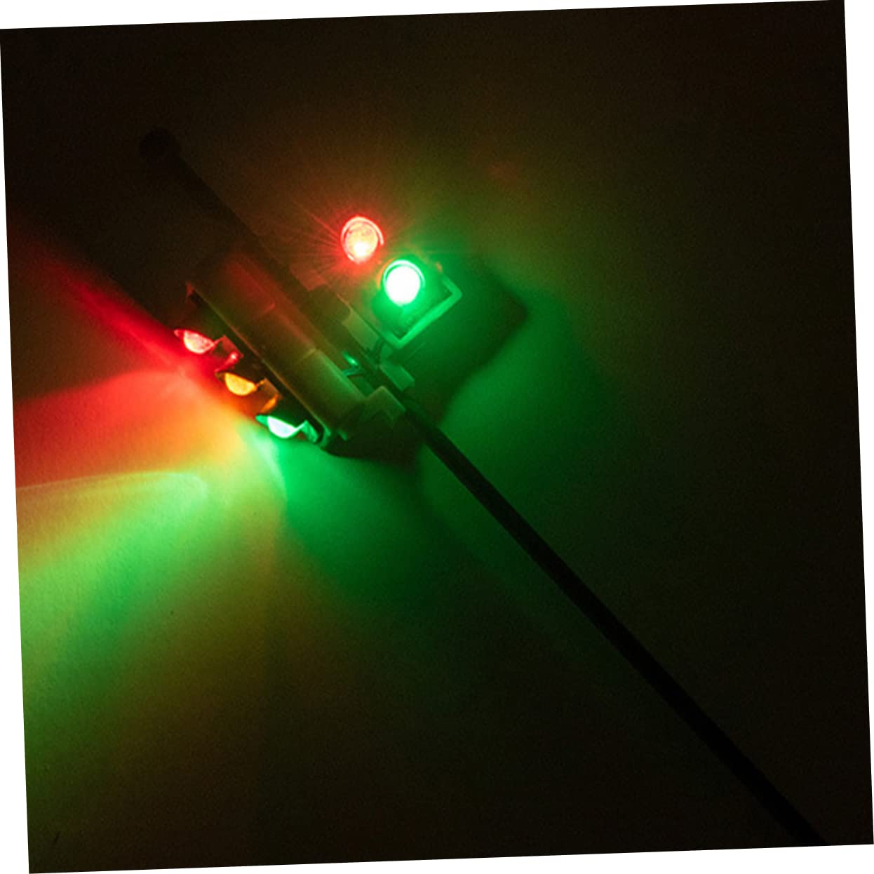 SEWACC Micro Landscape Light Ornaments Miniature House Supply Road Light Model