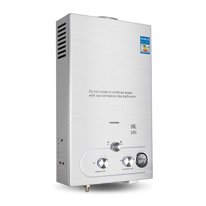 Buy 18L Instant Tankless Water Heater, Pevor 36KW Tankless Water Bolier