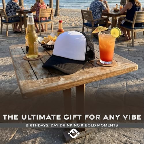 Image of Funky Junque Blank Mesh Foam Lightweight Snapback Trucker Hat | Lightweight Foam Trucker Hat with Breathable Mesh Back, Golf Beach and Street Style, Trendy Trucker Hats for Men
