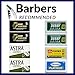 ABS American Beauty Supply Double Edge Safety Razor Blades Sampler Pack for Men-Includes 4 Top Global Brands: Feather Astra Personna Derby-Comfortable Shaving –Fits All Double Edge Safety Razors (50)