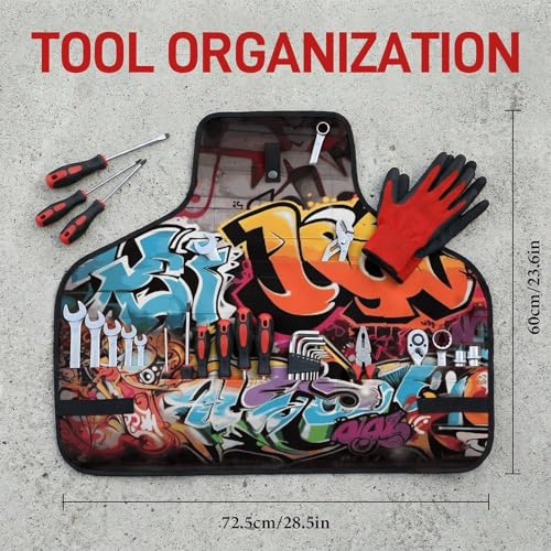 Delantal de trabajo graffiti Hip Hop unisex miniatura 2