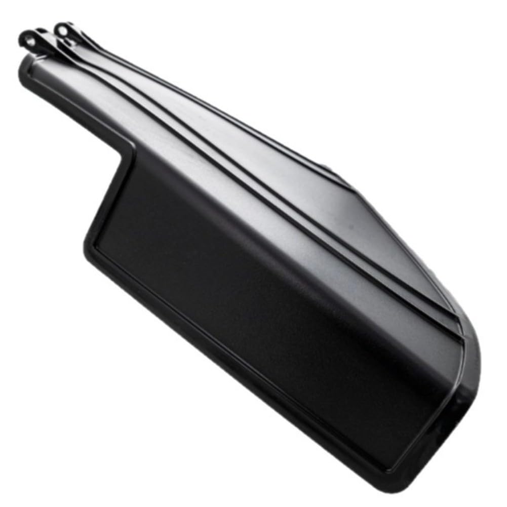 EasyByMall Rasenmäher-Entladungsabweiser für Toro 138-7502, kompatibel mit den Modellen QZE725GKC42200 und QZE725GKC50200, schwarzer Kunststoff-Rasenpflege-Schutz, Ersatz