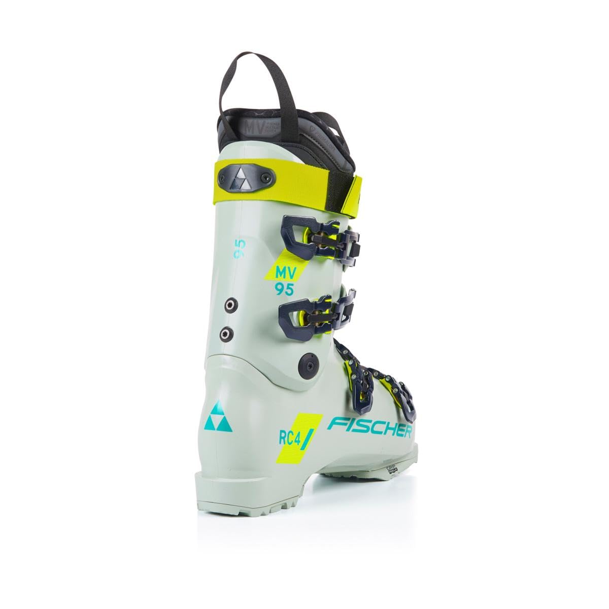 Fischer Rc4 95 Mv Alpine Ski Boots Ice Grey/Ice Grey 27.5 Women's 2024