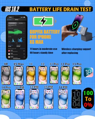 Image of Battery for iPhone Xs MAX with Full Remove Tool Kits