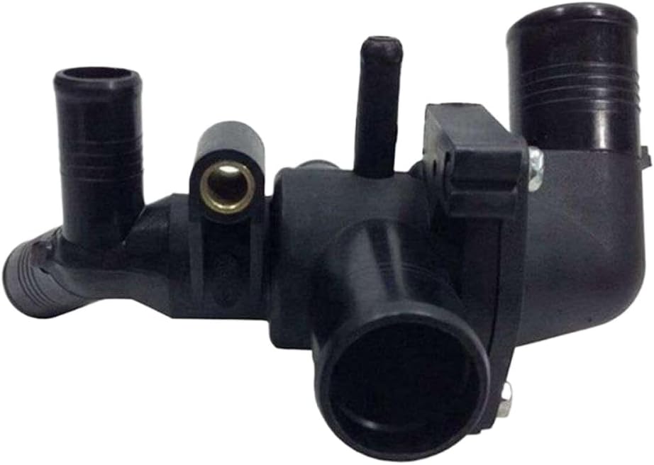 Thermostat Housing Replacement Compatible With 2.4L MK7 2006 On Tdci M63K 6C1Q8A586BD 1432394 6C1Q8A586BC 6C1Q9K478BD