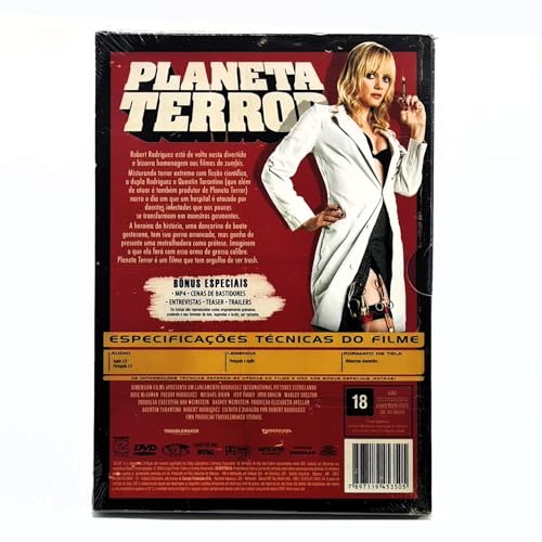 Planeta Terror De Robert Rodriguez Dvd Duplo