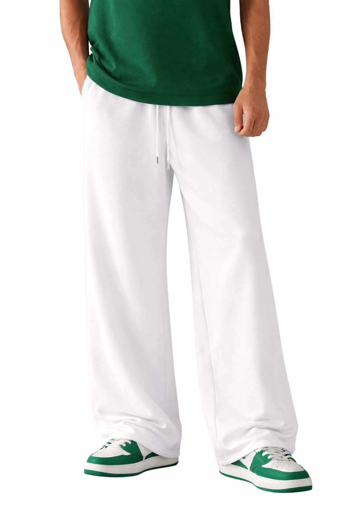 Rockwell Men’s Baggy Sweatpants | Cotton Terry Relaxed Fit Joggers for Men | Oversized Streetwear Track Pants | Casual Gym & Everyday Wear| 027-picture-27