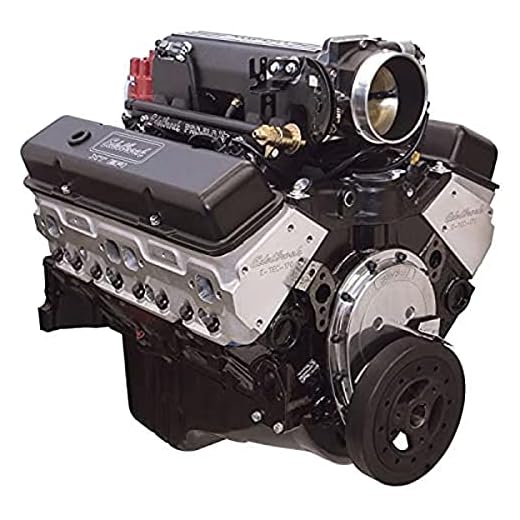 Edelbrock 46913 Performer RPM E-Tec Pro-Flo 4XT EFI 442 HP Small Block Chevy Crate Engine