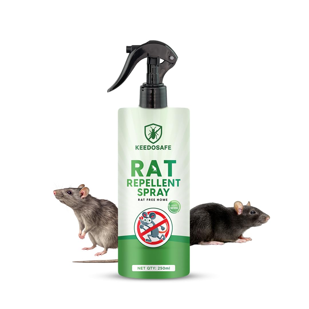 Rat Repellent Spray 250ml – Herbal, Non-Toxic Rodent Guard for Home, Kitchen, Car | Fast-Acting | Pet & Kid Safe | Long-Lasting | Made in India-image-32