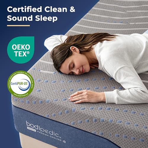 Image of Twin XL Mattress 14-Inch Gel Memory Foam Mattress - Foam Made in USA for Luxurious Cool Sleep & Pressure Relief, CertiPUR-US Certified, Medium Support, 38 inchx80 inch, Grey