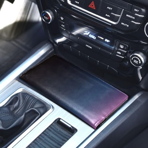Organizador para Documentos de Auto Púrpura miniatura 5