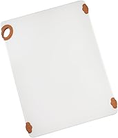 Vista 17 de Winco Tabla de cortar antideslizante con gancho, 12" x 18" x 1/2", Azul