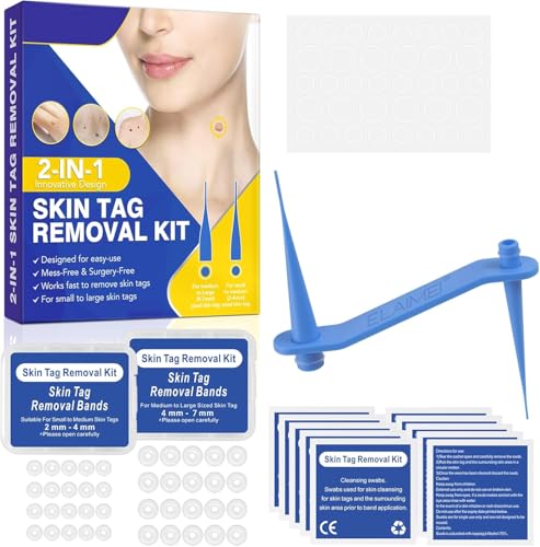 SHISUIZHE Skin Tag Remover, FDA-Cleared Skin Tag Removal Kit Device, Safe and Effective Home Use