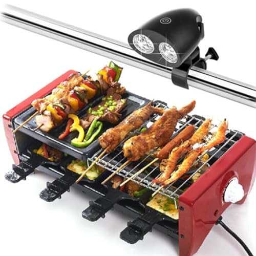 Lampe d'éclairage pour barbecue et grill LED portable orientable à 360 degrés pour cuisine - 4