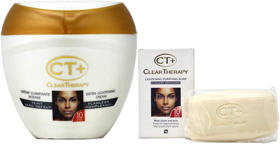 Clear Therapy Cream 400ml + Beauty Bar 175g