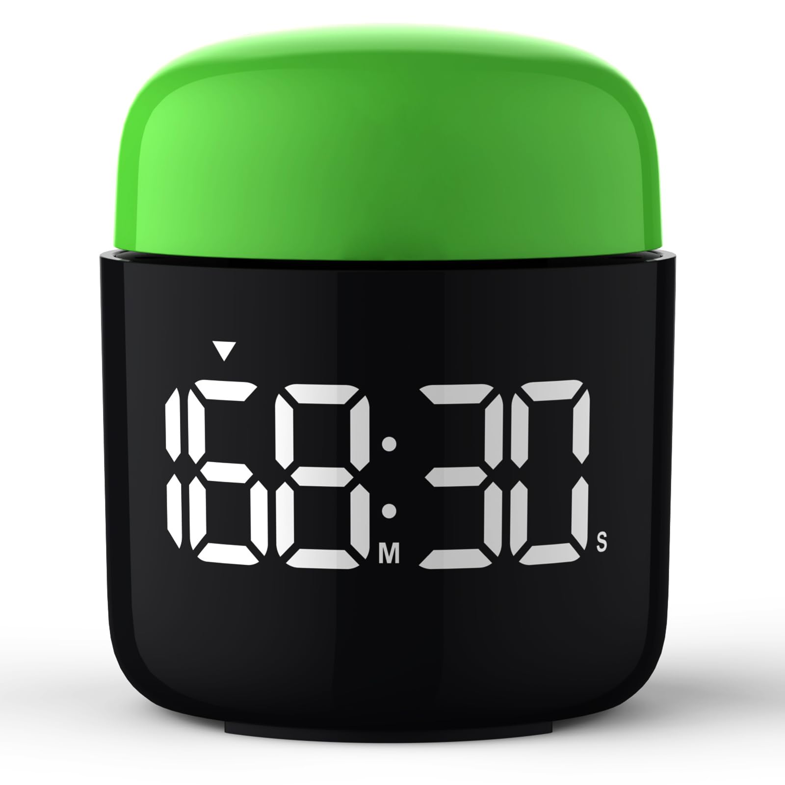Table Timer Stopwatch, Large Led Display, Simple Manual Rotation Count Down & Up, Adjustable Volume & Brightness, Easy to Use