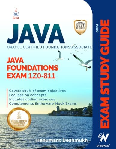 OCFA Java Foundations Exam Fundamentals 1Z0-811: Study guide for Oracle ...
