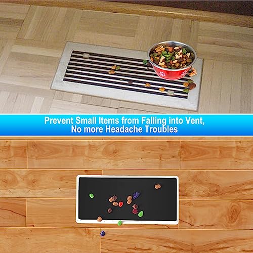 Magnetic Floor Register Vent Covers, 5.5 x 12 Inch Superior Hold Vent Covers for Home, Air Vent Covers for Sealing Floor, Wall, and Ceiling Registers, RV and HVAC — view 5