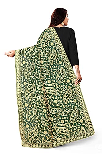 Women's Georgette Cashmere Scarf Shawls & Wraps for Evening, Wedding & Special Occasion, Beach Swimsuit Cover-Up3