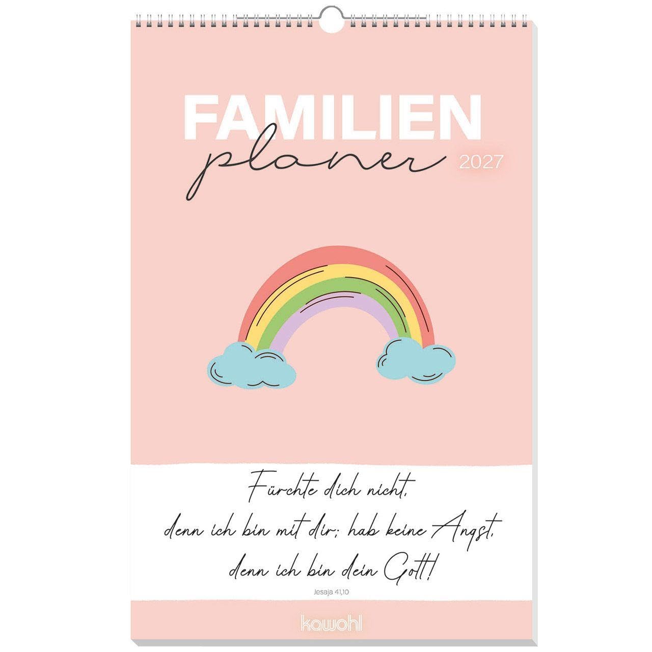 Familienplaner 2027: Fürchte dich nicht, denn ich bin mit dir;