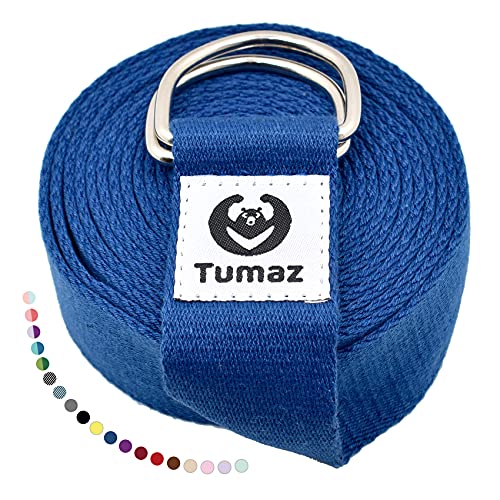 Tumaz Cotton Yoga Strap  10'/8'/6' 3 Year Warranty
