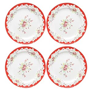 Gracie China FD157R-5/4 Dessertteller, 4 Stück