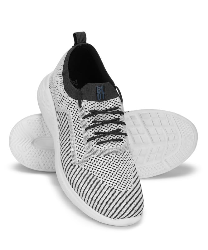 Image of PARAGON K1219G Stylish Walking Shoes for Men | Comfortable Soft Cushioned Insole, Ankle Elastic for Easy Wear, Breathable Upper Material, Easily Washable Sports Shoes | Ideal for Everyday Use