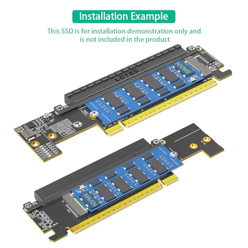 Adaptador NVMe dual PCIE x16 tarjeta M.2 SSD PCIe 5.0 para duplicar almacenamiento 7
