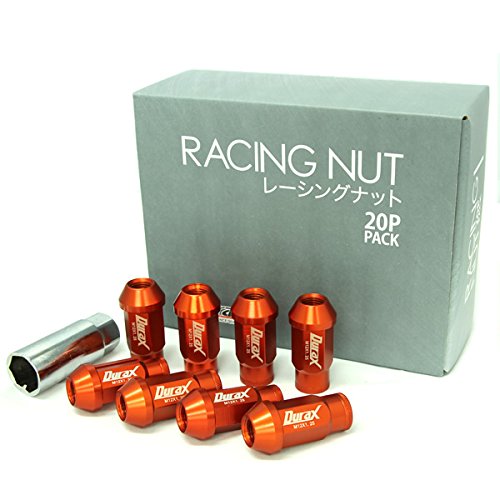 DuraxレーシングナットM12×P1.5  20個入り Durax（デュラックス） ホイールナット レーシングナット M12 P1.25 P1