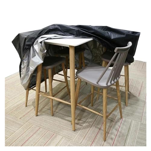 Housse pour meubles de terrasse bâche imperméable extérieure 145x90x105cm - 5