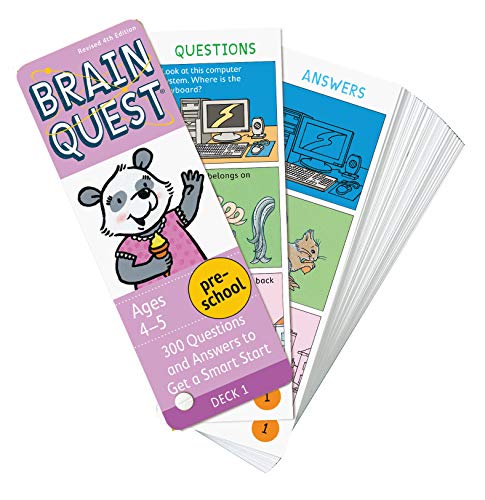 Brain Quest Preschool Q&A Cards: 300 Questions and Answers to Get a Smart Start. Curriculum-based! Teacher-approved! (Brain Quest Smart Cards) - Image 3