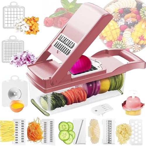 Cortadora de verduras multifunción con contenedor miniatura 4