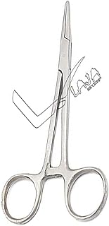 LAJA Imports Straight Forceps Fly Fishing Locking Hemostat Tool 5