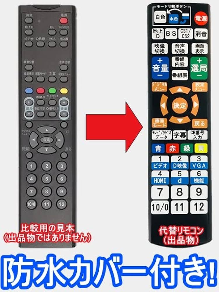Amazon | 【代替リモコン56】防水カバー付 byd:sign RC-T05DBA