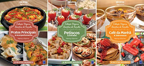 Coleção Vegana Receitas de Família (3 volumes)