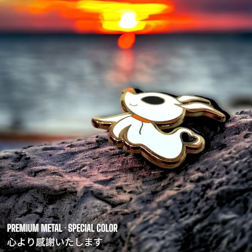 Image of Zero Ghost Dog Pin Halloween Enamel Pin Dog Zero Enamel Pin Zero Pin Zero Ghost Dog Figure Pin Zero Ghost Dog Lapel Pin Zero Ghost Dog Brooch Christmas Pin Halloween Zero Pin Christmas Gift Enamel Pins and Brooches for Lapel Pin Backpack Bags Badg