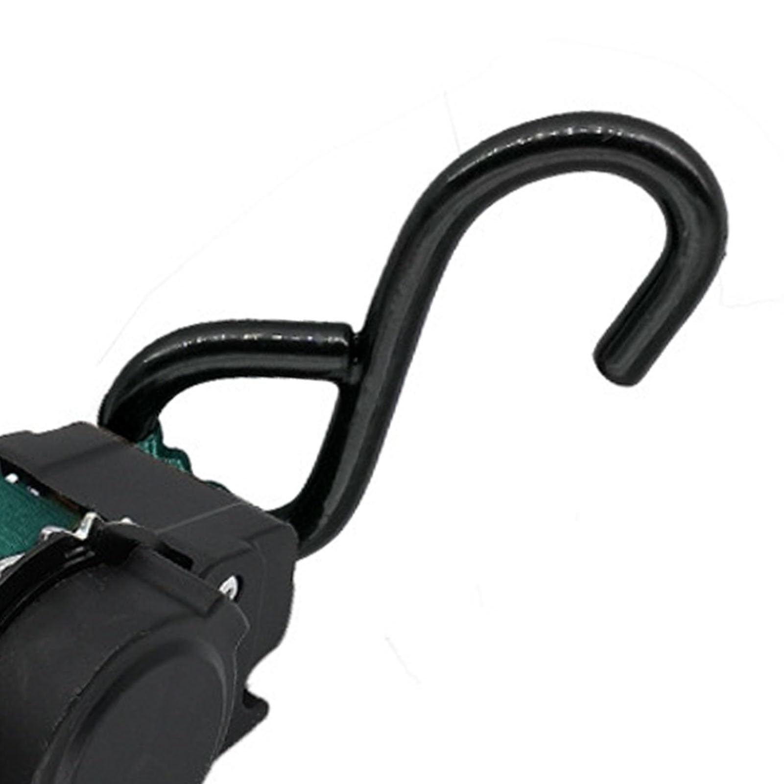 banapoy Spanngurte mit Ratsche, 2 Stück, Einziehbare Ratschengurte mit 2,5 cm Schlaufengurt für LKW, Motorrad, Anhänger, Ski, Boot, Kajak, 3,5 M, 1800 Lb Bruchfestigkeit