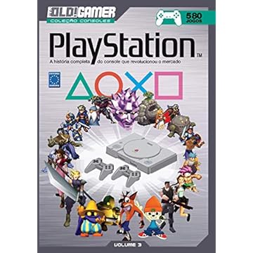 Capa do livro Dossiê OLD!Gamer Volume 03: PlayStation 1 - Capa Dura