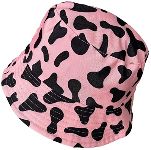 Unisex Kids Reversible Packable Summer Printed Bucket Hat - Main Image