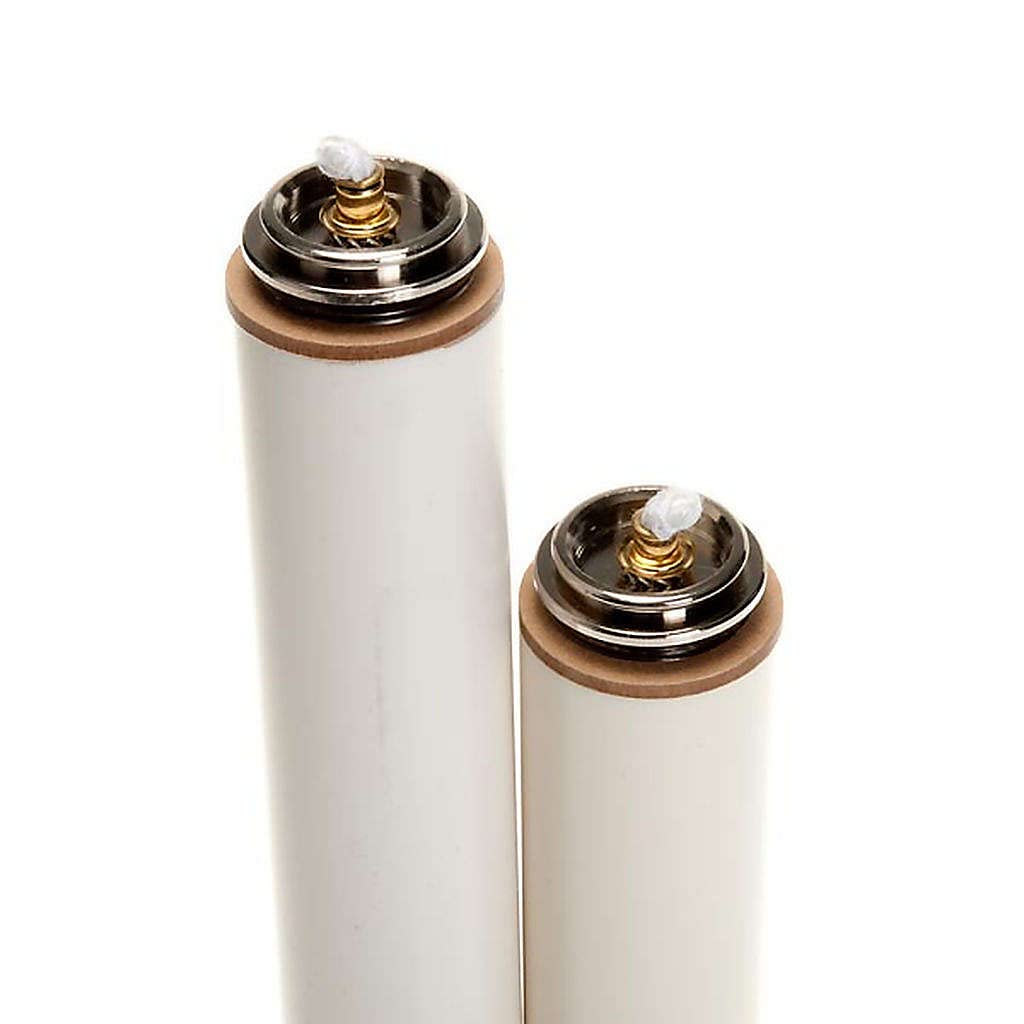 Holyart Candele, ceri, ceretti: Candela a cera liquida con cartuccia diam. 3,2 cm, 20 cm (7.88 inc.)