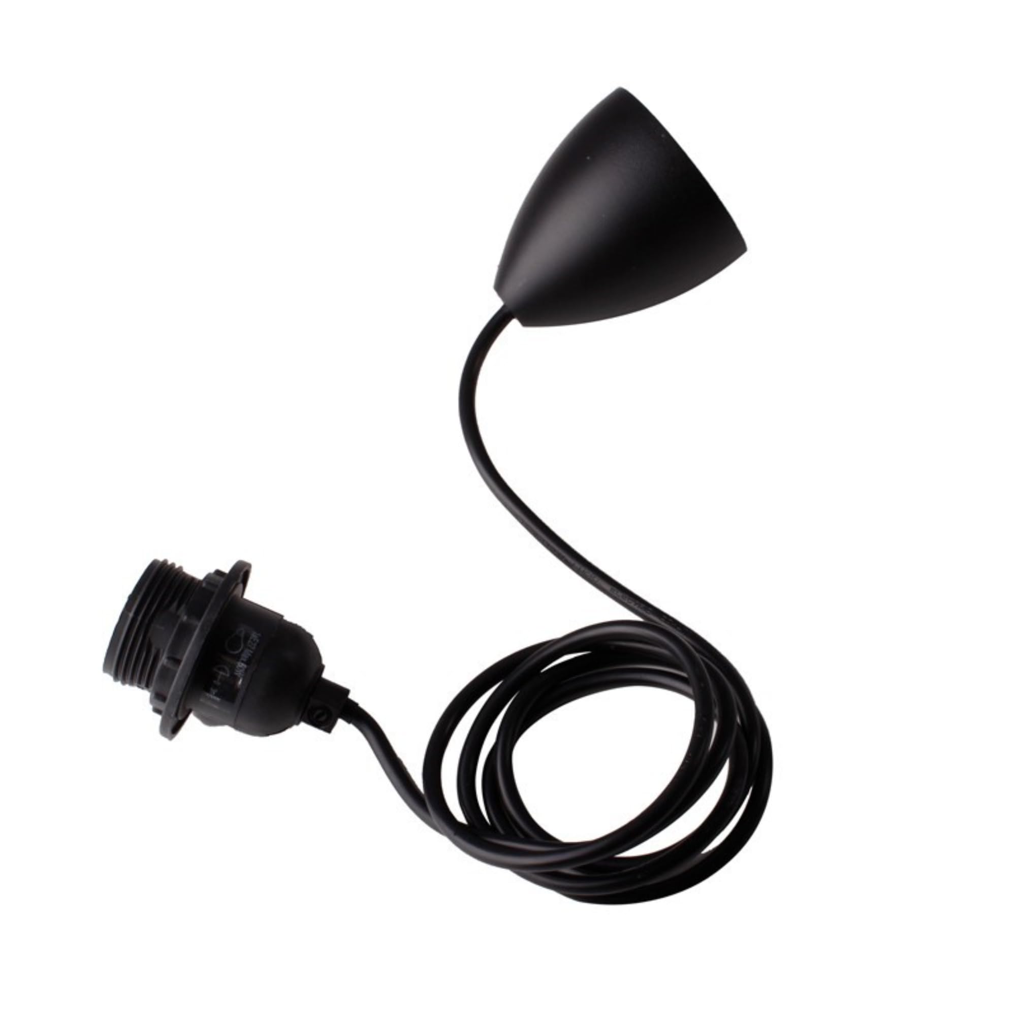BARCELONA LED Hängelampe Onna aus natürlichem Rattan Ø40 cm. Handgefertigte Pendelleuchte im Boho Stil mit E27 Fassung bis 60W, 3 Kabel-Optionen, warmes Licht für Wohnzimmer & Esszimmer