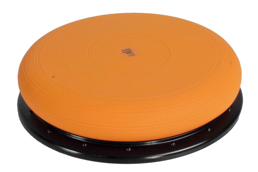 Togu Dynair Pro, Balancetrainer, 36x10 cm, orange mit schwarzer platte