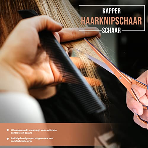 Image of Utopia Care Hair Cutting and Hairdressing Scissors 6.5 Inch, Premium Stainless Steel Shears with Smooth Razor and Sharp Edge Blades for Salons, Men, Women and Kids, Rose Gold